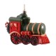 Ornament Tren, rosu/verde, 7 cm - SIMONA'S COOKSHOP